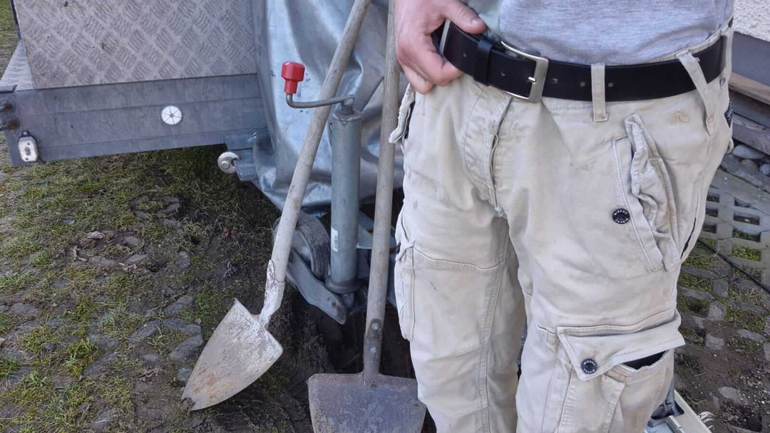 Gürtel für den Alltag – die sogar Baustellen aushalten