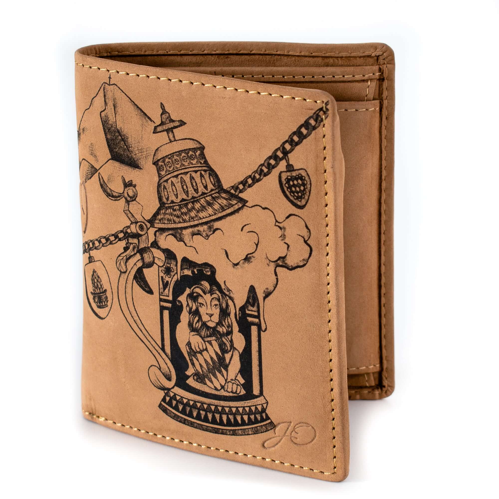 Bild: Geldbörse Bayern im Hochformat