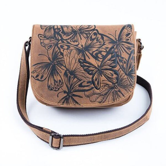 Bild: Schmetterling Tasche aus echtem Leder
