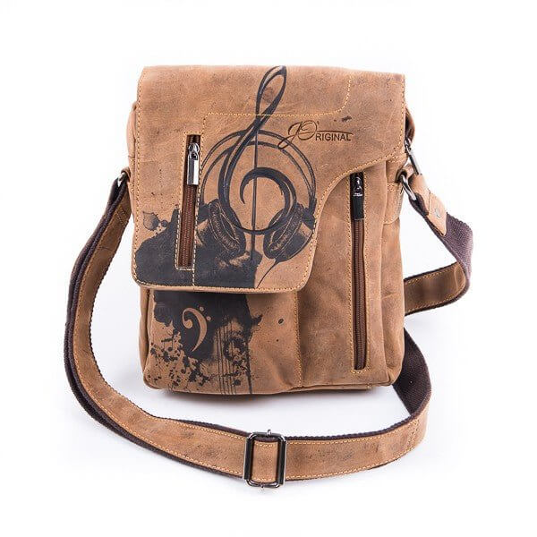 Bild: Tasche aus Leder Musik