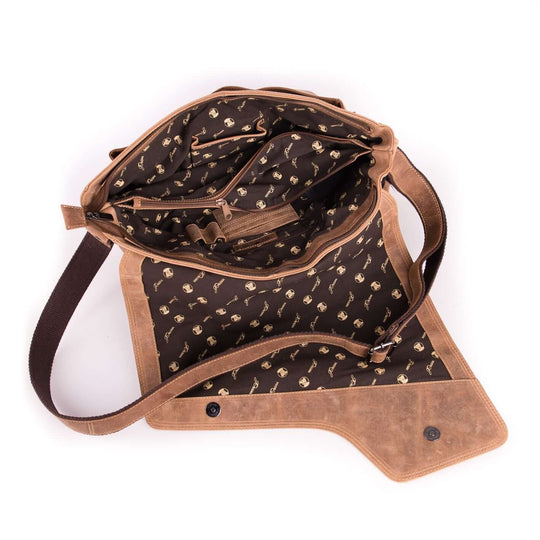Bild: Tasche Totenkopf von oben