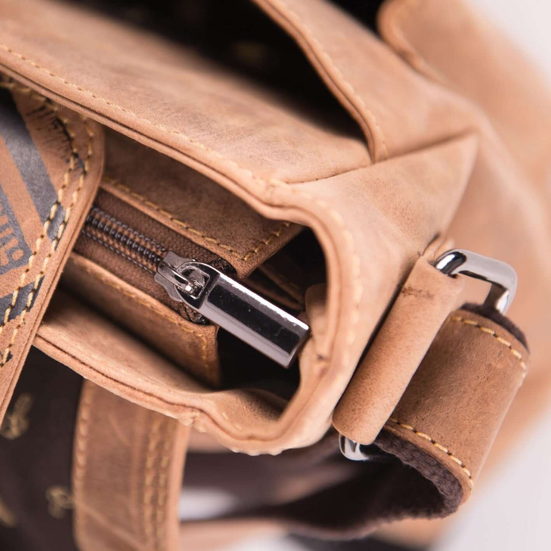 Bild: Totenkopf Tasche der Reisverschluss